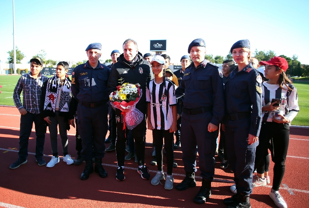 Beşiktaş taktik çalıştı 