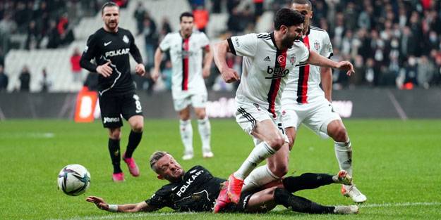 Beşiktaş tek golle 3 puanı aldı