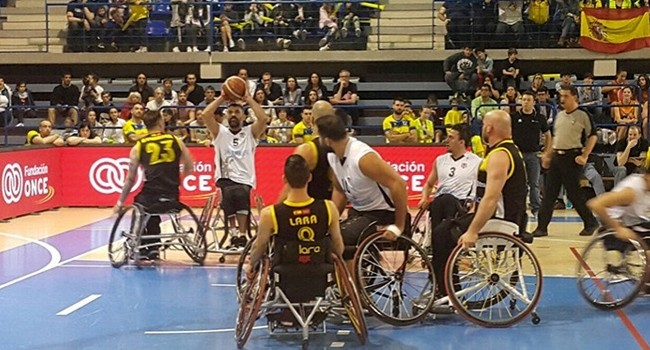Beşiktaş Tekerlekli Sandalye Basketbol Takım Avrupa Şampiyonlar Ligi çeyrek final turunda