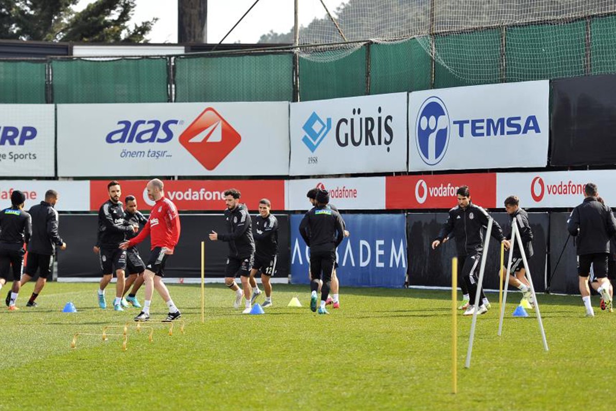 Beşiktaş, Trabzonspor maçı hazırlıklarına devam etti