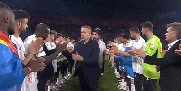 Beşiktaş ve Trabzonsporlu futbolculardan alkış alan hareket!