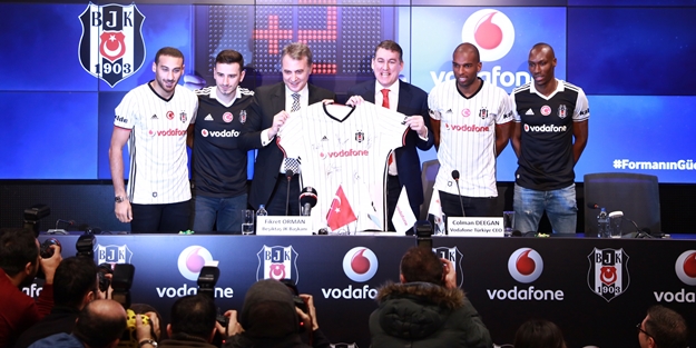 Beşiktaş, Vodafone’u 2 yıl daha göğsünde taşıyacak