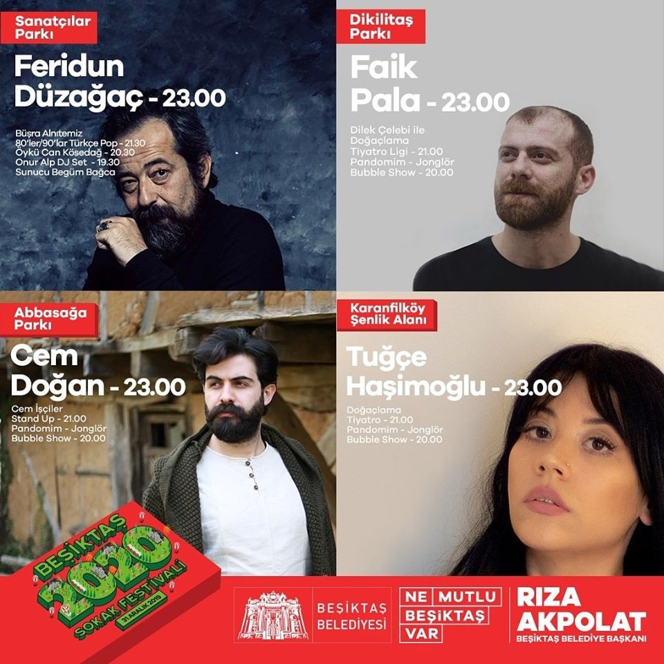 Beşiktaş yeni yıla sokak festivalleriyle girecek 