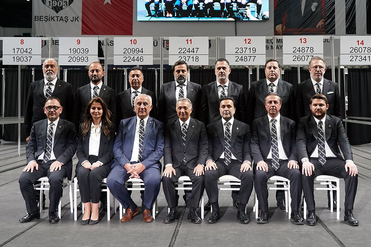 Beşiktaş yönetim kurulunda görev dağılımı yapıldı