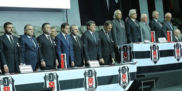 Beşiktaş yönetimi ibra edildi
