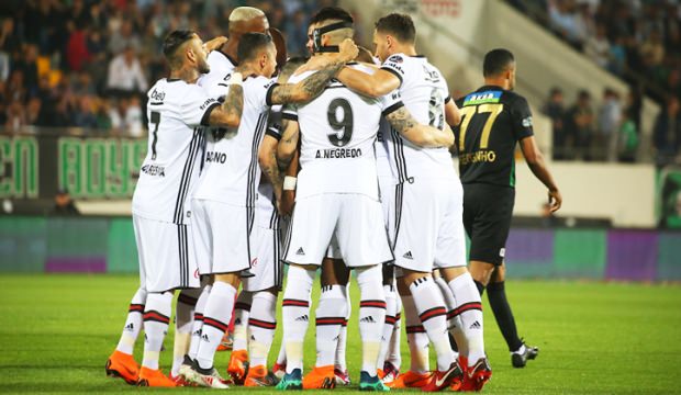 Beşiktaş, zirve koltuğunu Akhisar'da buldu