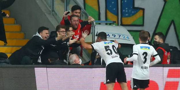 Beşiktaş zorlu maçta 3 puanı aldı