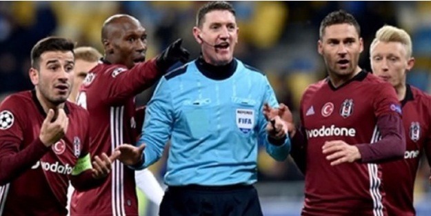 Bjk'yi yakan İskoç hakemin notuna ilişkin açıklama