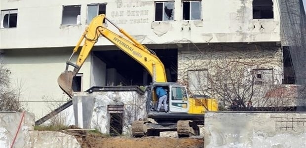 Beşiktaş'ın Fulya tesisleri yıkılıyor