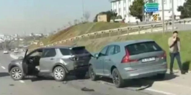 Beşiktaşlı futbolcu trafik kazası geçirdi!