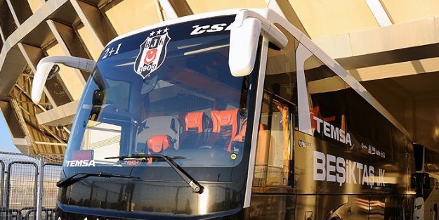 Beşiktaş'ın otobüsünde 3. yıldız