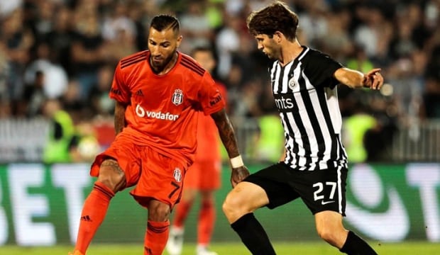 Beşiktaş'ın Partizan maçı ilk 11'i belli oldu