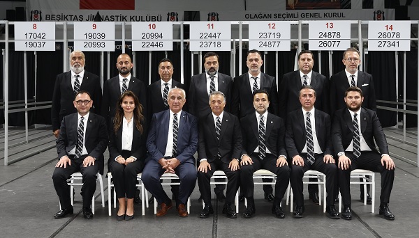 Beşiktaş'ın yeni başkanı kim? Beşiktaş başkanlık seçimi kim kaç oy aldı yönetim listesi