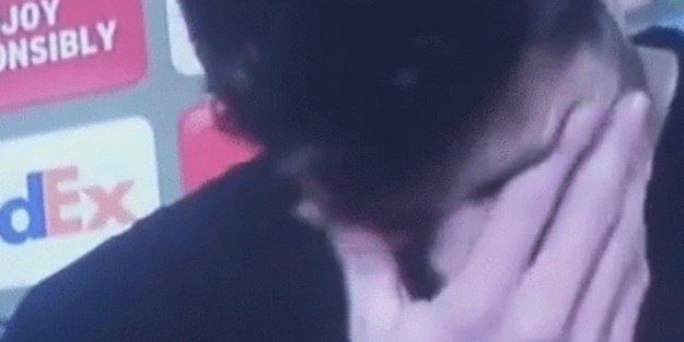 Beşiktaş'ın yıldızı maç sonunda hüngür hüngür ağladı