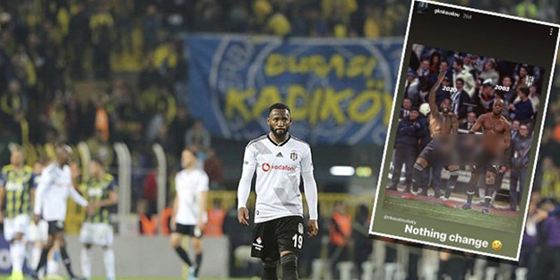 Beşiktaş'ın yıldızı N'Koudou'dan Pascal Nouma paylaşımı! Gelen tepkilerden sonra sildi...