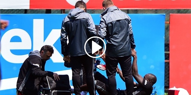 Beşiktaşlı Aboubakar sakatlandı