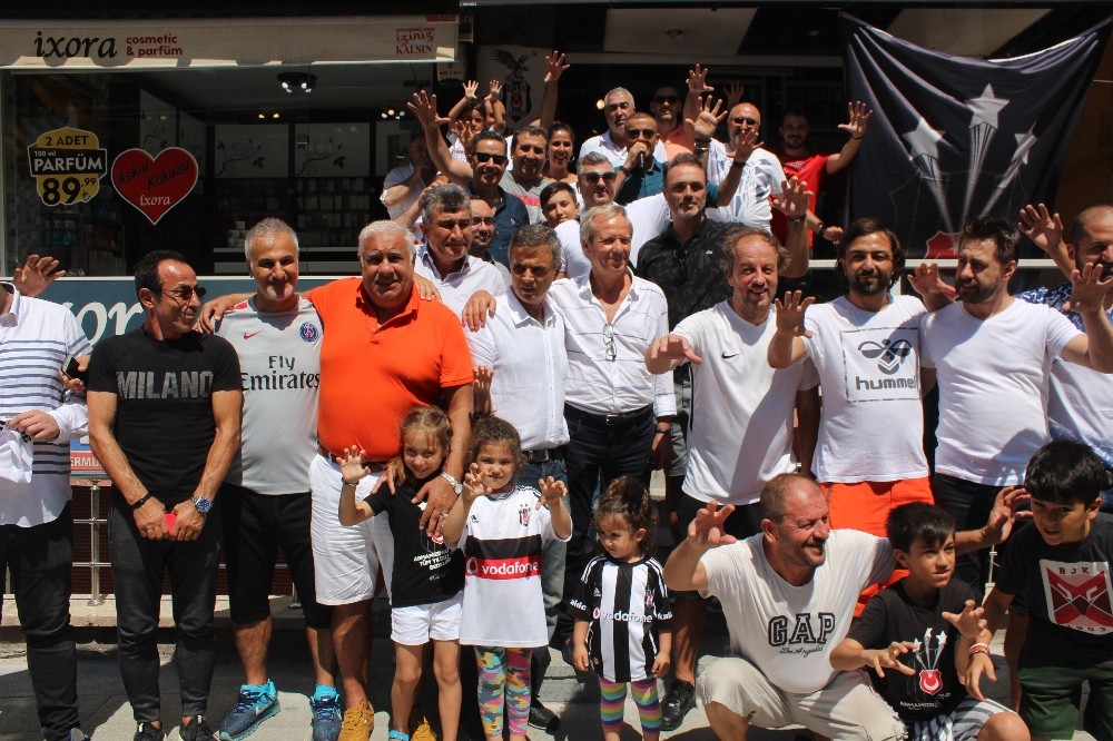 Beşiktaşlı efsane futbolcular Hatay’da 