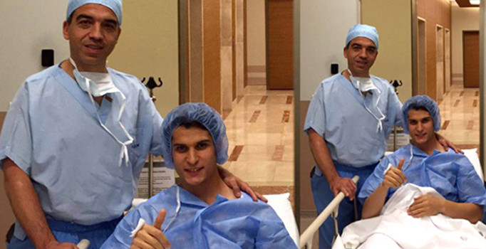 Beşiktaşlı futbolcu Uysal ameliyat oldu