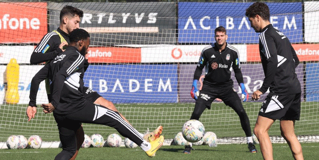 Beşiktaş'ta Antalyaspor maçı hazırlıkları başladı