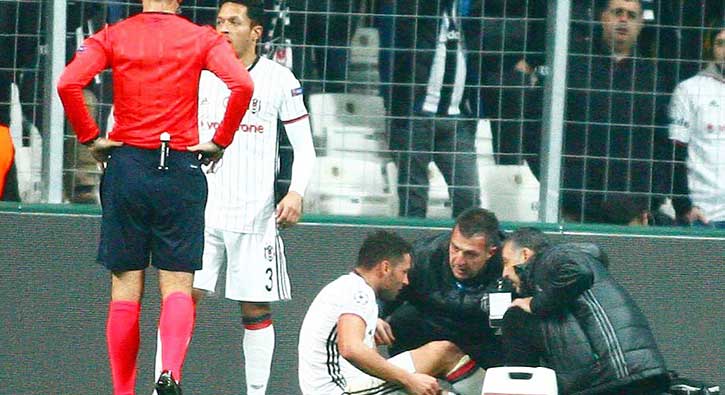 Beşiktaş'ta bir şok sakatlık daha!