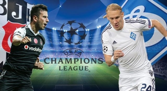 Beşiktaş'ta Dinamo Kiev rotasyonu