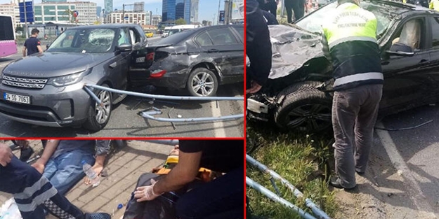 Beşiktaş'ta feci kaza! Çok sayıda yaralı var