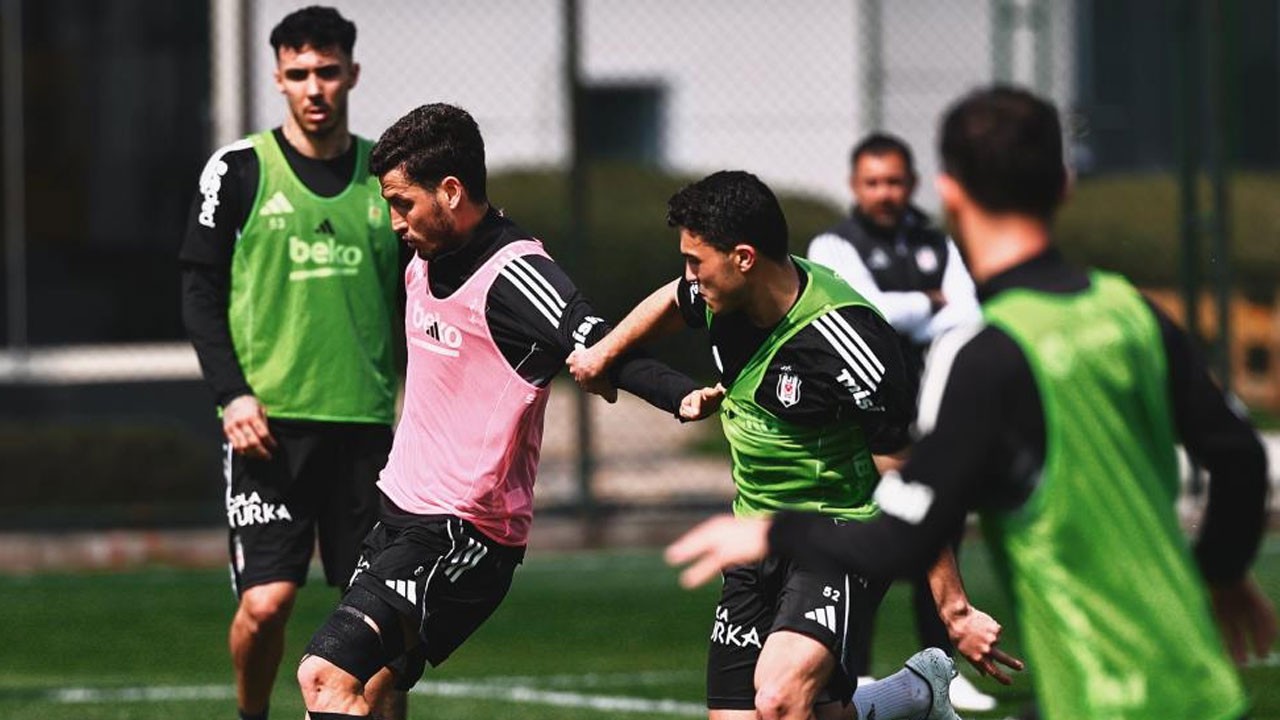 Beşiktaş'ta Fenerbahçe derbisinin hazırlıkları sürüyor