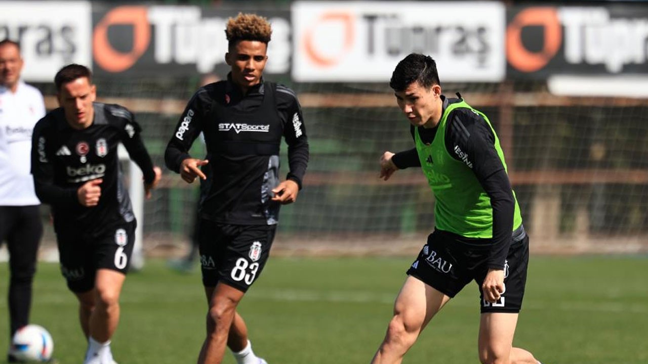 Beşiktaş’ta Konyaspor maçının mesaisi devam ediyor