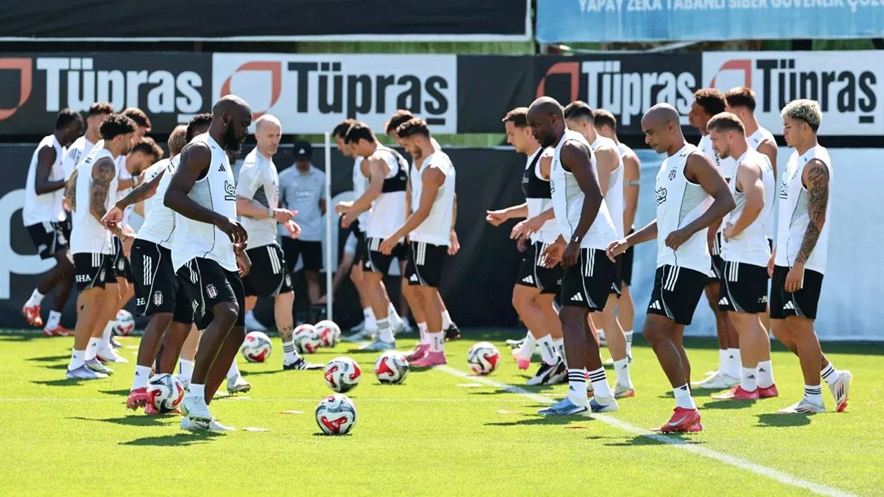 Beşiktaş'ta Shakhtar Donetsk mesaisi