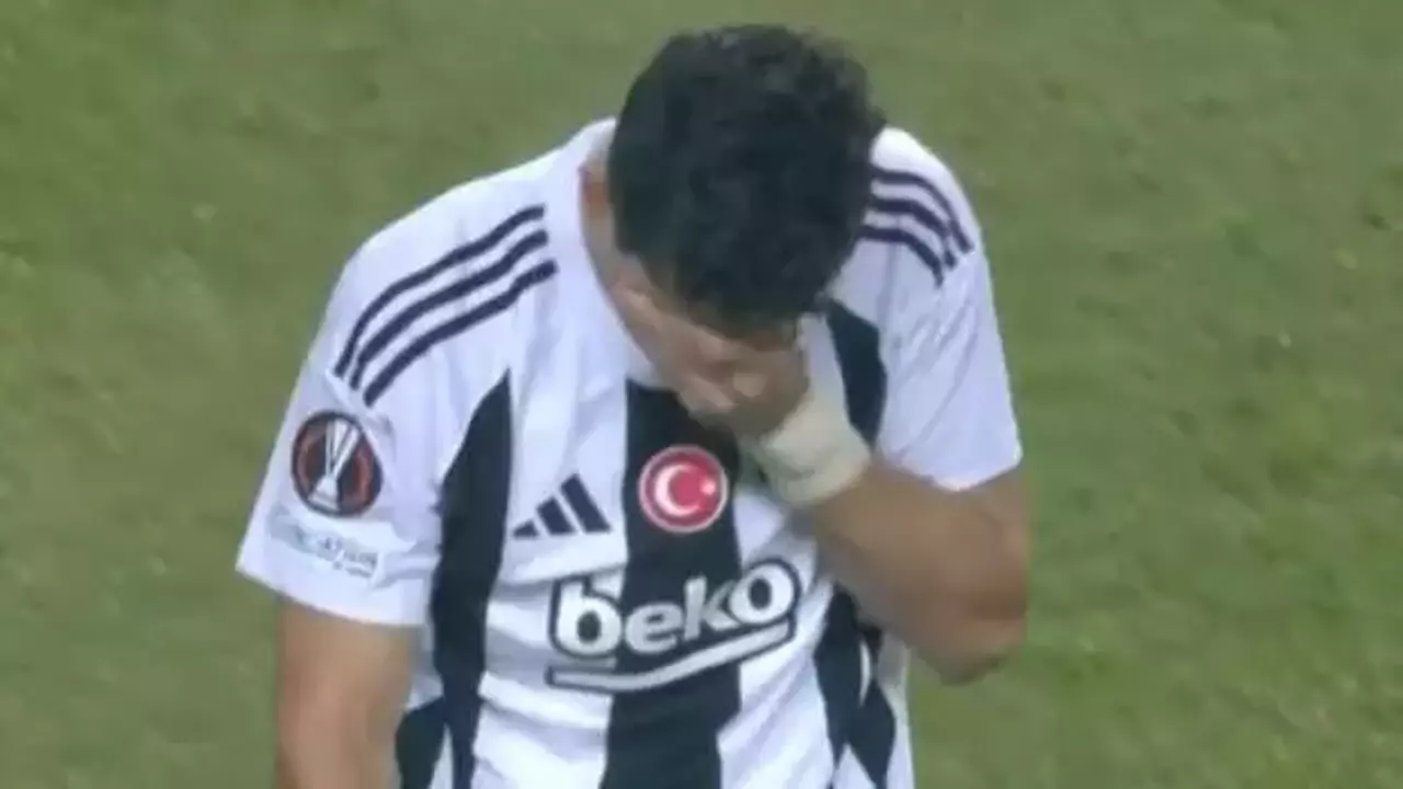 Beşiktaş’ta şok sakatlık! Maça devam edemedi