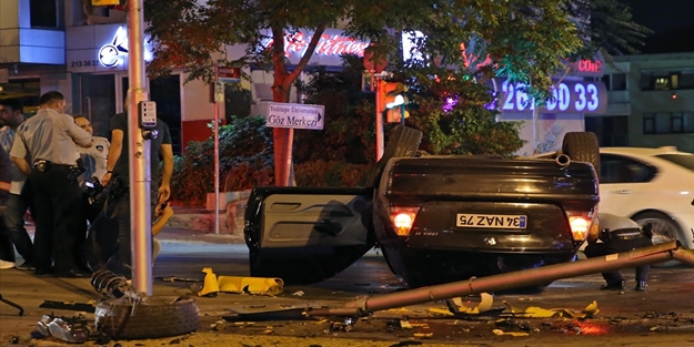 Beşiktaş'ta trafik kazası!