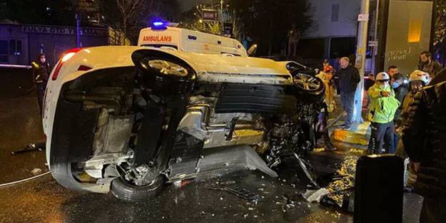 Beşiktaş’ta trafik kazası