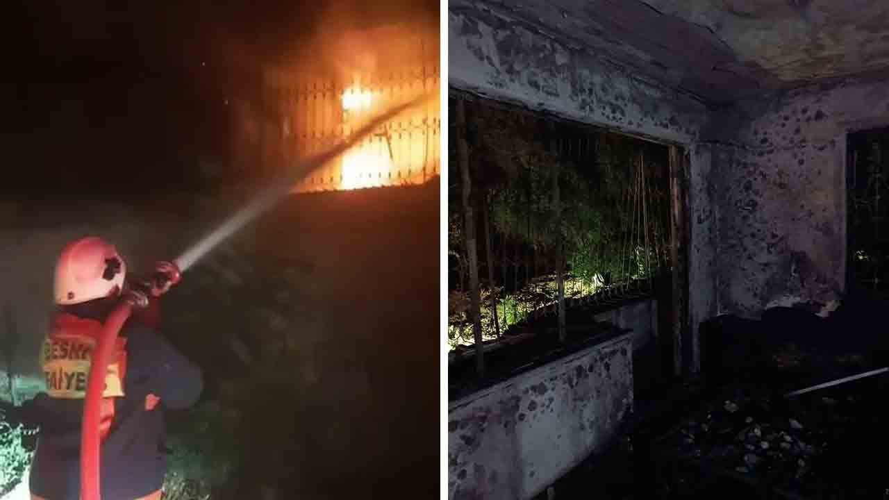 Besni’de ev yangını paniğe yol açtı: Alevler büyümeden söndürüldü!