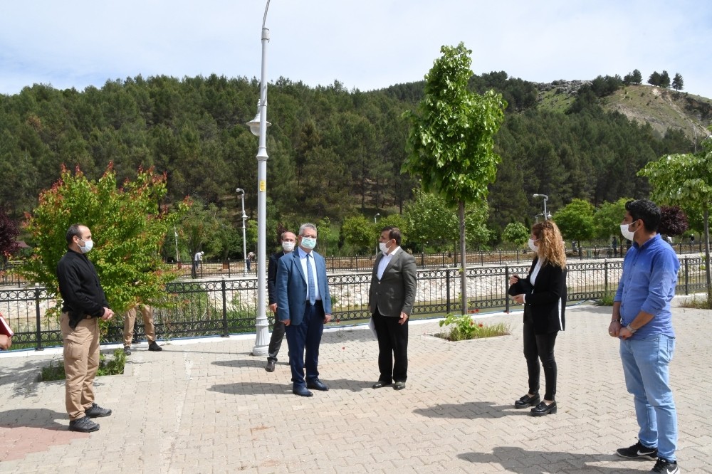 Beşpınar Marina piknik alanı yeni sezona hazırlanıyor 