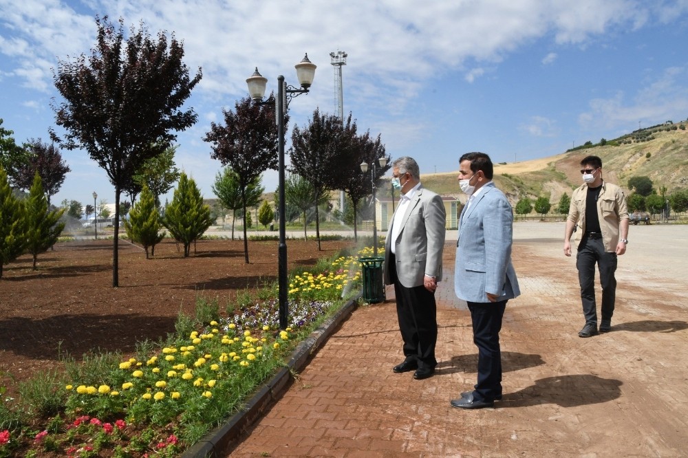 Beşpınar Mesire Alanı modern bir görünüme kavuşuyor 