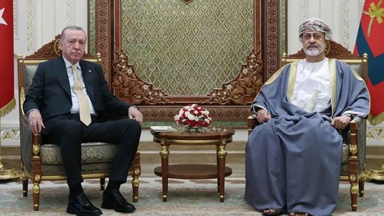 Beştepe'de diplomasi trafiği hız kesmiyor! Cumhurbaşkanı Erdoğan ile Umman Sultanı arasında kritik zirve!