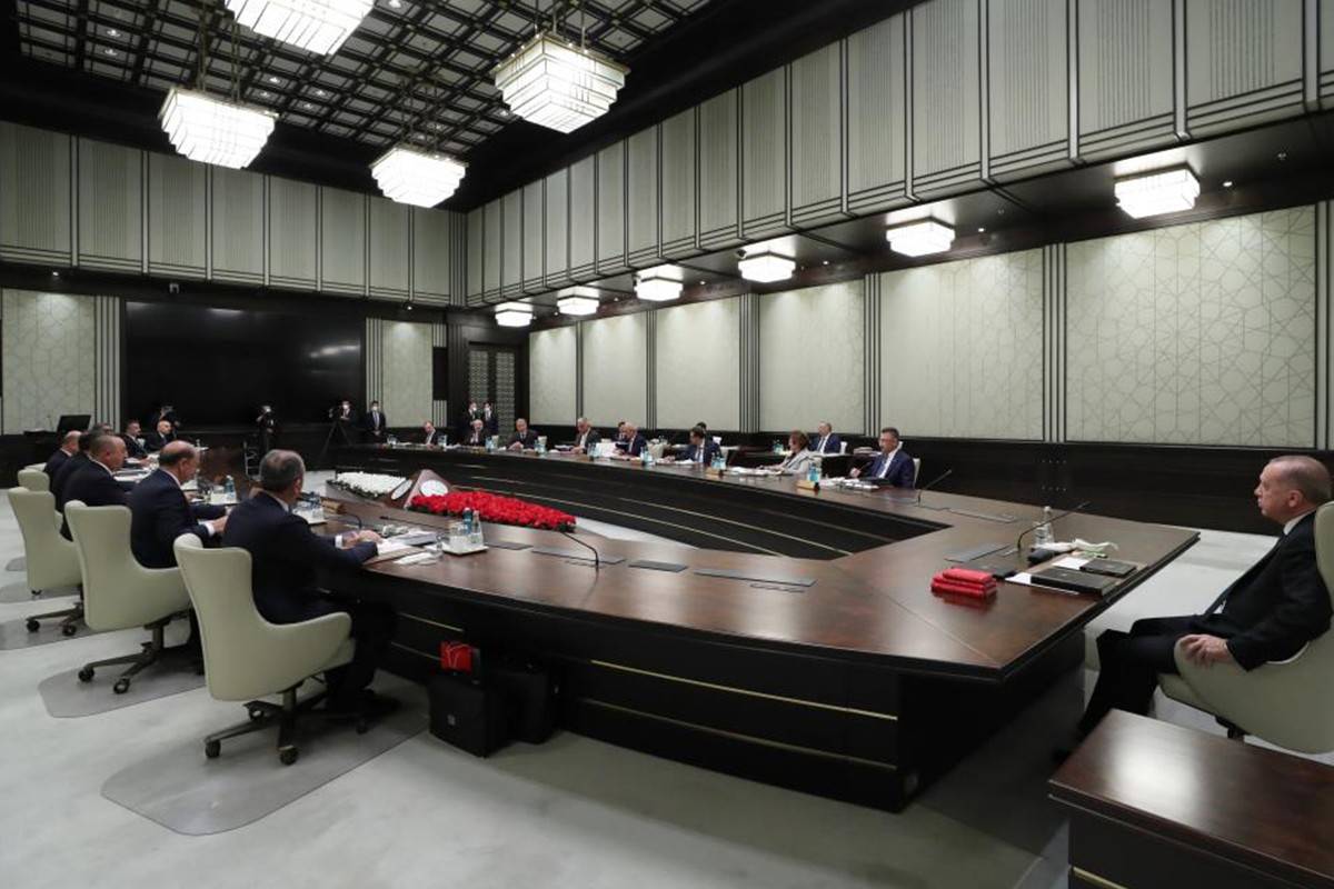 Beştepe'de güvenlik zirvesi