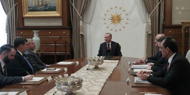Beştepe'deki kritik görüşme sona erdi