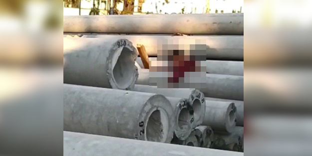 Beton direklerin arasında oynayan 6 yaşındaki çocuk feci şekilde can verdi