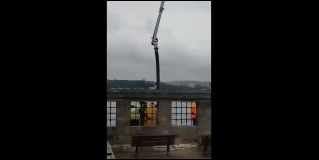 Beton döküldü, Mimarlar Odası dilini yuttu