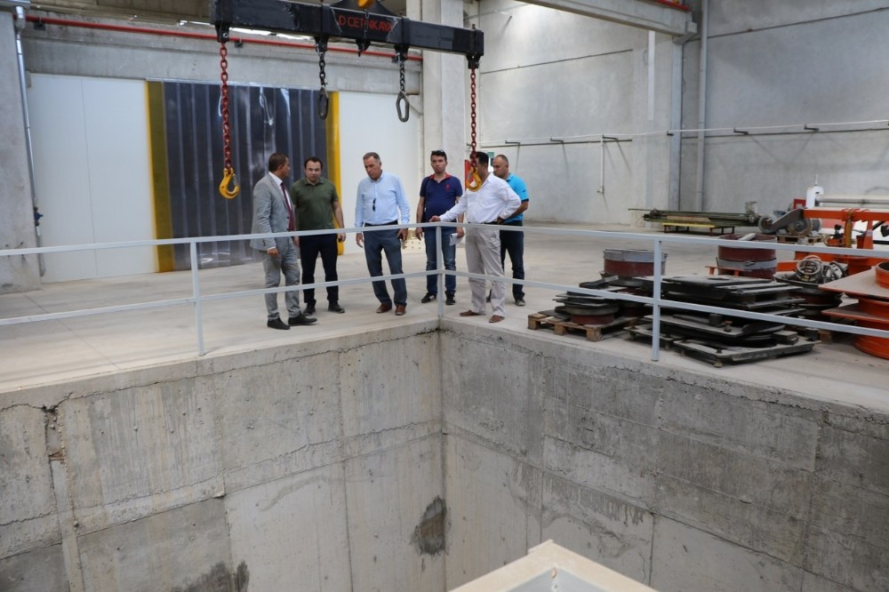 Beton ve büz fabrikasında boru ve baca üretimi de yapılacak 
