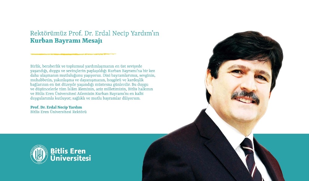 BEÜ Rektörü Prof. Dr. Yardım’dan 8 Ağustos mesajı 