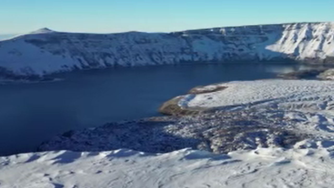 Beyaz örtü Doğu’yu sardı! Adeta bir masal sahnesi