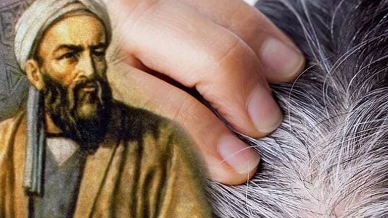 Beyaz saçları 1 gecede özüne döndürüyor! İbn-i Sina önerdi: Kaynak gibi kullanın!