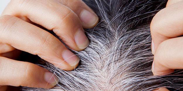 Beyaz saçları yok ediyor! Anneanne yöntemi karışım tarifi: Öyle bir şey ki!