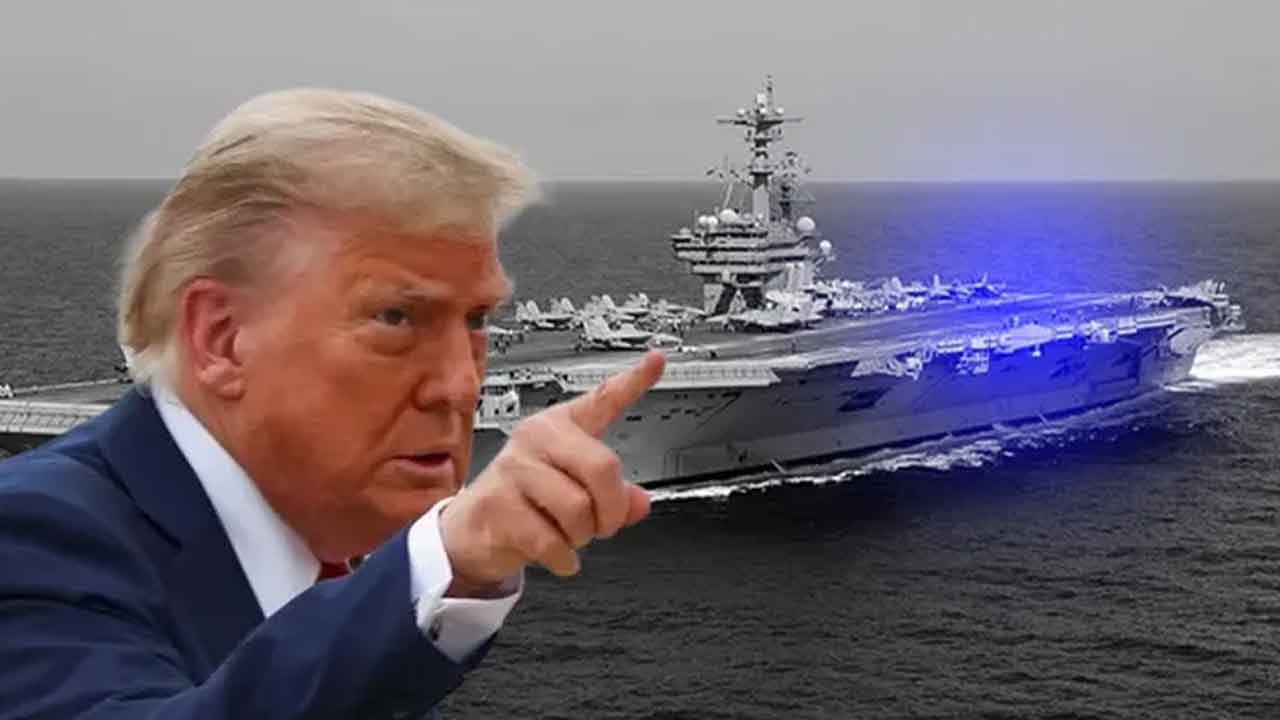 Beyaz Saray’da "İran" pazarlığı: Trump’tan masaya ikinci uçak gemisi tehdidi!