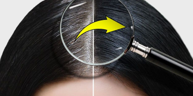 Beyazlamış saçlarınızı siyaha dönüştürün!