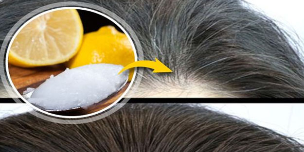 Beyazlaşan saçlarınıza bu karışımla veda edin!