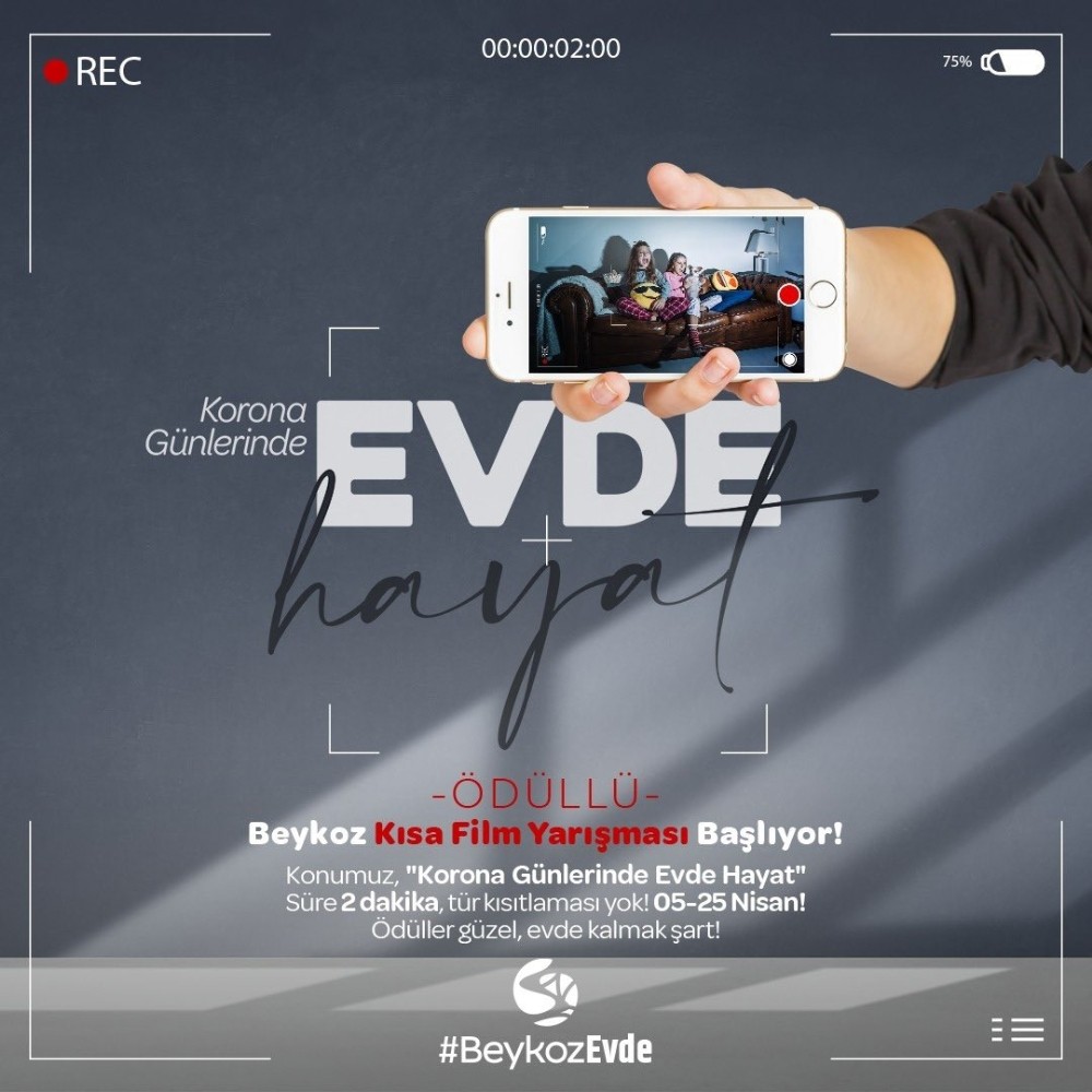 Beykoz Evde Kısa Film Yarışması başlıyor 