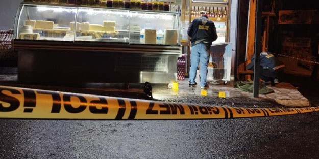 Beykoz’da iş yerine kurşun yağdı